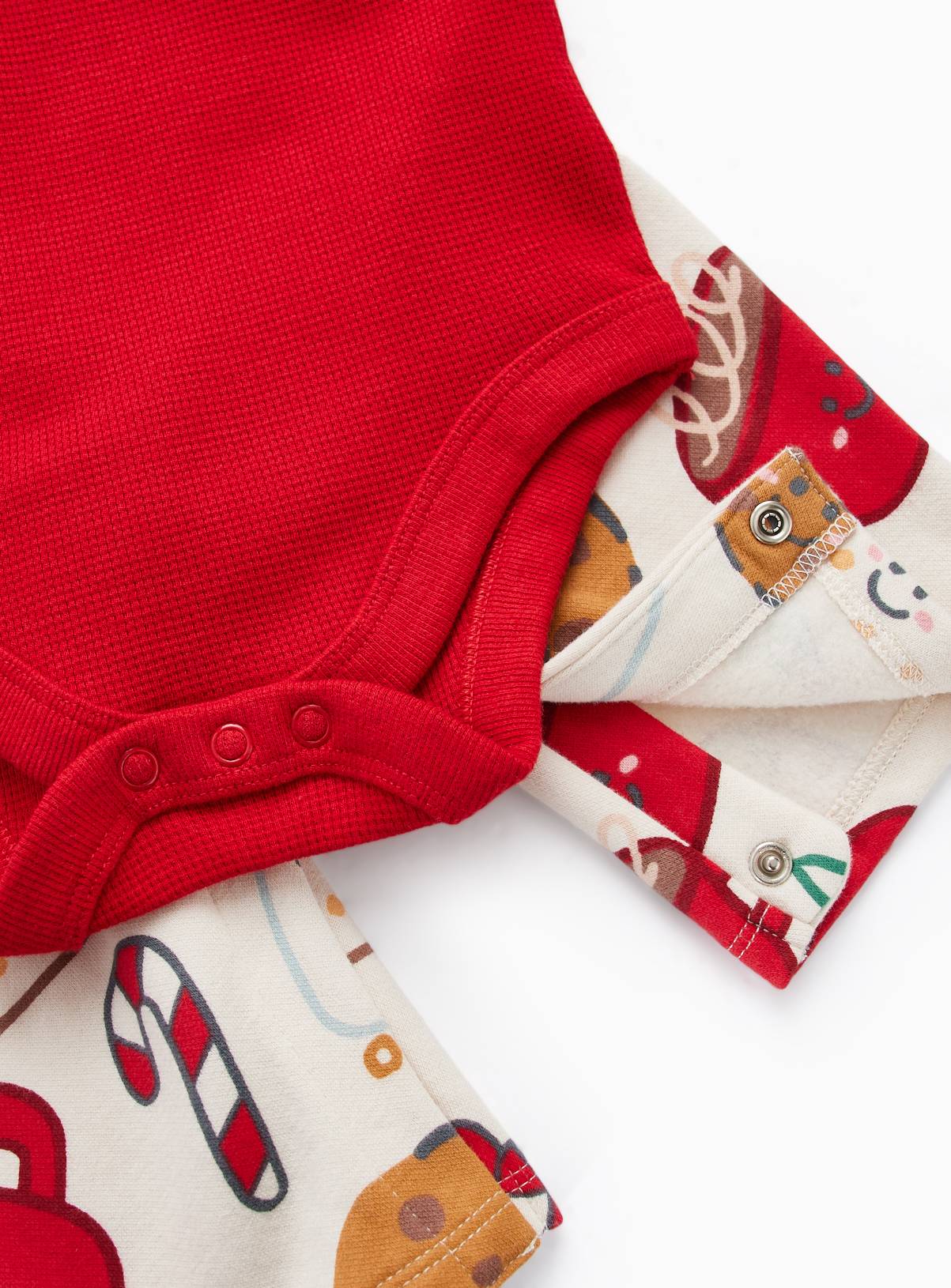 Christmas Treats Dungarees & Bodysuit Set 12-18 months - Image 2